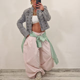 Giubbino di jeans MOLLY grigio