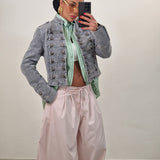 Giubbino di jeans MOLLY grigio