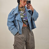 Giubbino di jeans FANTASY blu jeans