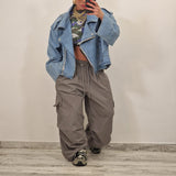 Giubbino di jeans FANTASY blu jeans