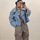 Giubbino di jeans FANTASY blu jeans