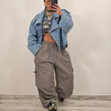 Giubbino di jeans FANTASY blu jeans