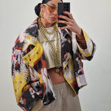 Giubbino di jeans FANTASY multicolore