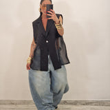 Gilet LESLIE nero