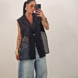 Gilet LESLIE nero