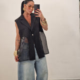Gilet LESLIE nero