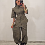Coordinato ASIA verde militare