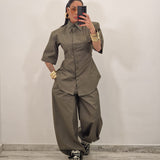 Coordinato ASIA verde militare