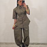 Coordinato ASIA verde militare