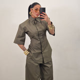 Coordinato ASIA verde militare