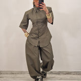 Coordinato ASIA verde militare