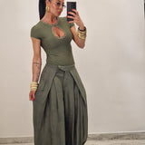 Pantalone BLOOM verde