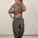 Pantalone BRANDO verde militare