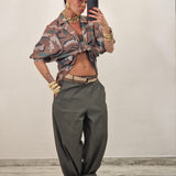 Pantalone BRANDO verde militare