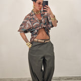 Pantalone BRANDO verde militare