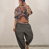 Pantalone BRANDO verde militare