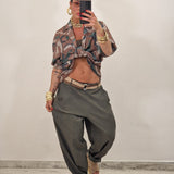 Pantalone BRANDO verde militare
