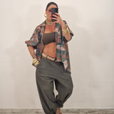 Pantalone BRANDO verde militare