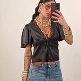 Camicia PARADISE nera
