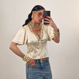 Camicia PARADISE gialla