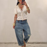 Camicia PARADISE avorio