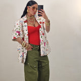 Jeans MAORI verde militare