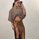 Gold DIAMOND skirt