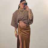 Gold DIAMOND skirt