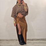 Gold DIAMOND skirt
