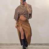 Gold DIAMOND skirt