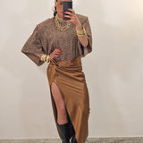 Gold DIAMOND skirt