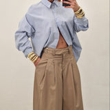 Camicia JERSEY celeste