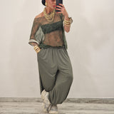 Pantalone BAD verde militare