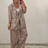 Blazer RAIO tortora by LUMINA