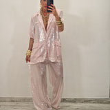 Pantalone SOL rosa by LUMINA