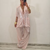 Pantalone SOL rosa by LUMINA