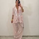 Blazer RAIO rosa by LUMINA