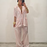 Blazer RAIO rosa by LUMINA