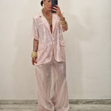 Blazer RAIO rosa by LUMINA