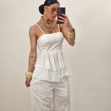 Coordinato CAPRI bianco