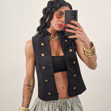 Gilet MILLY nero