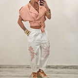 Pantajeans ZELIA bianco
