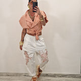 Pantajeans ZELIA bianco