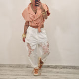 Pantajeans ZELIA bianco