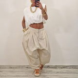 Pantalone FUERTE avorio