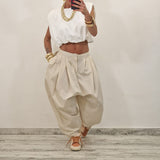 Pantalone FUERTE avorio