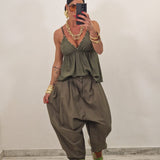 Pantalone FUERTE verde militare