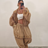 Pantalone TESS camel