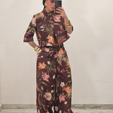 Coordinato FLAMINIA marrone by LUMINA