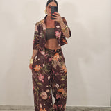 Coordinato FLAMINIA marrone by LUMINA